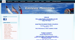 Desktop Screenshot of eastgateministries.com